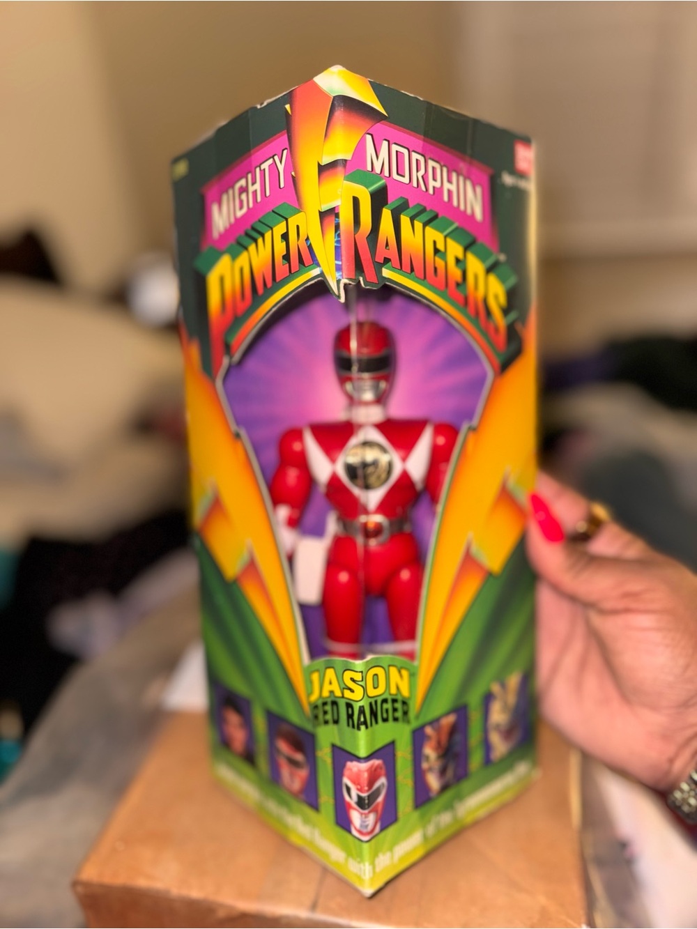 Power Rangers Jason Red Ranger Collectible Action Figure - Red